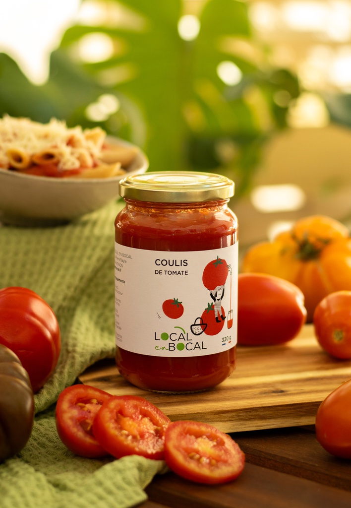 Coulis de tomate Bio - A côté