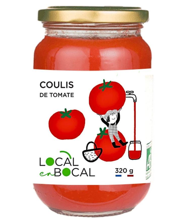 Coulis de tomate Bio - Local en Bocal