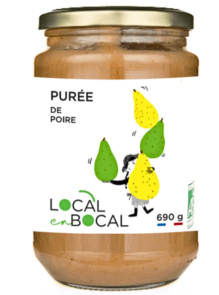 Purée de poire Bio - A côté