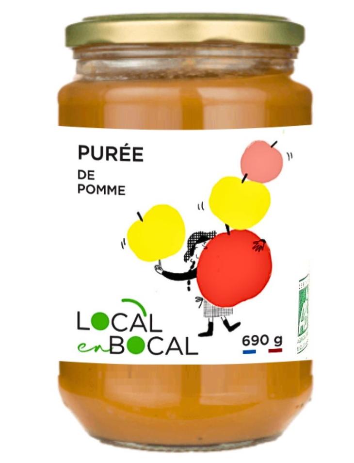 Purée de pomme Bio - A côté