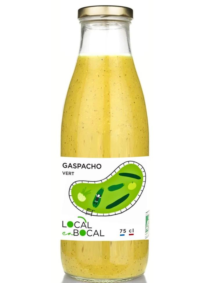 Gaspacho vert Bio - Local en Bocal