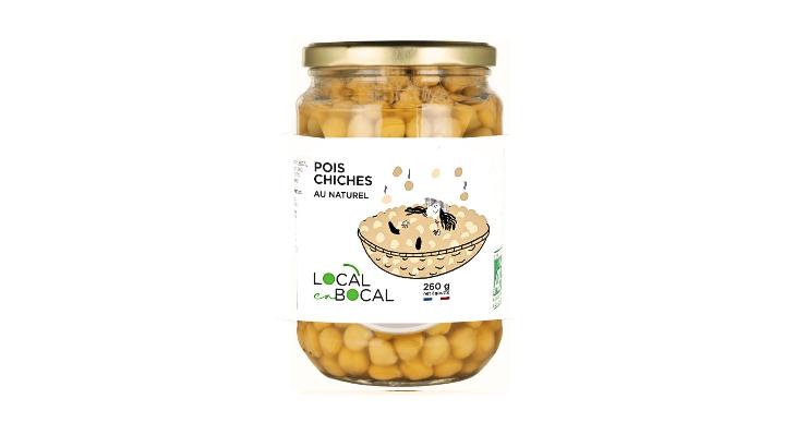 Pois chiche au naturel Bio - Local en Bocal