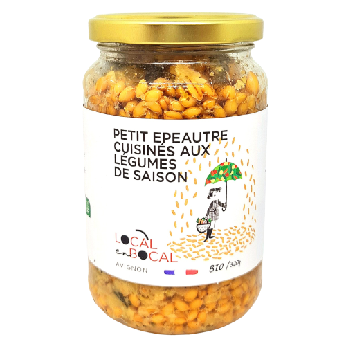 Petit épeautre aux légumes - Local en Bocal - 320g