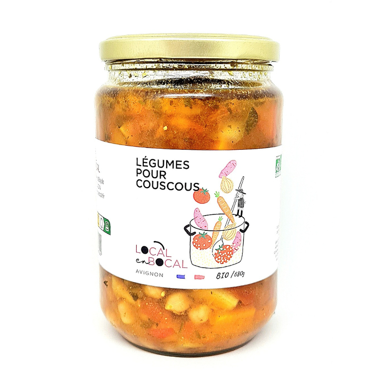 Légumes couscous - Local en Bocal - 650g