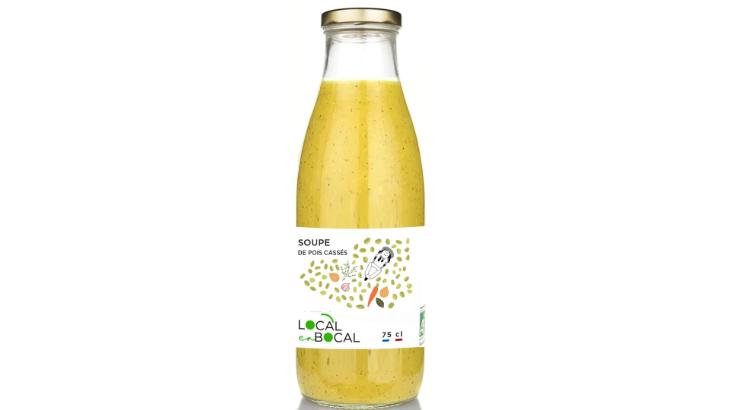 Soupe de pois cassé Bio - Local en Bocal