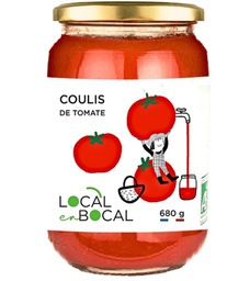 Coulis de tomate Bio - Local en Bocal