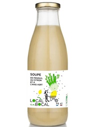 Soupe de fenouil au citron et à l'anis vert Bio - Local en Bocal