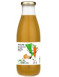 Soupe de légumes et son brin de thym Bio - Local en Bocal