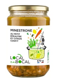 Minestrone petit épeautre et citron confit Bio - A côté - 670g