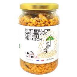 Petit épeautre aux légumes - Local en Bocal - 320g